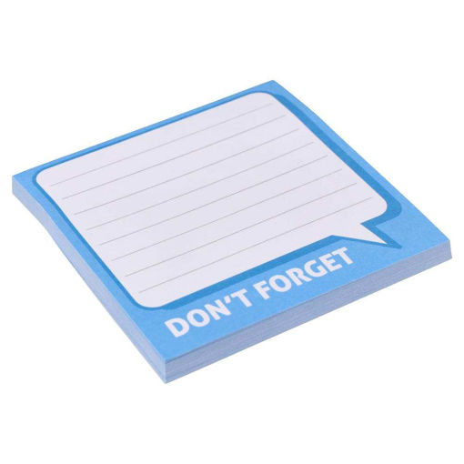 Picture of STICKY NOTES DONT FORGET 76X76MM